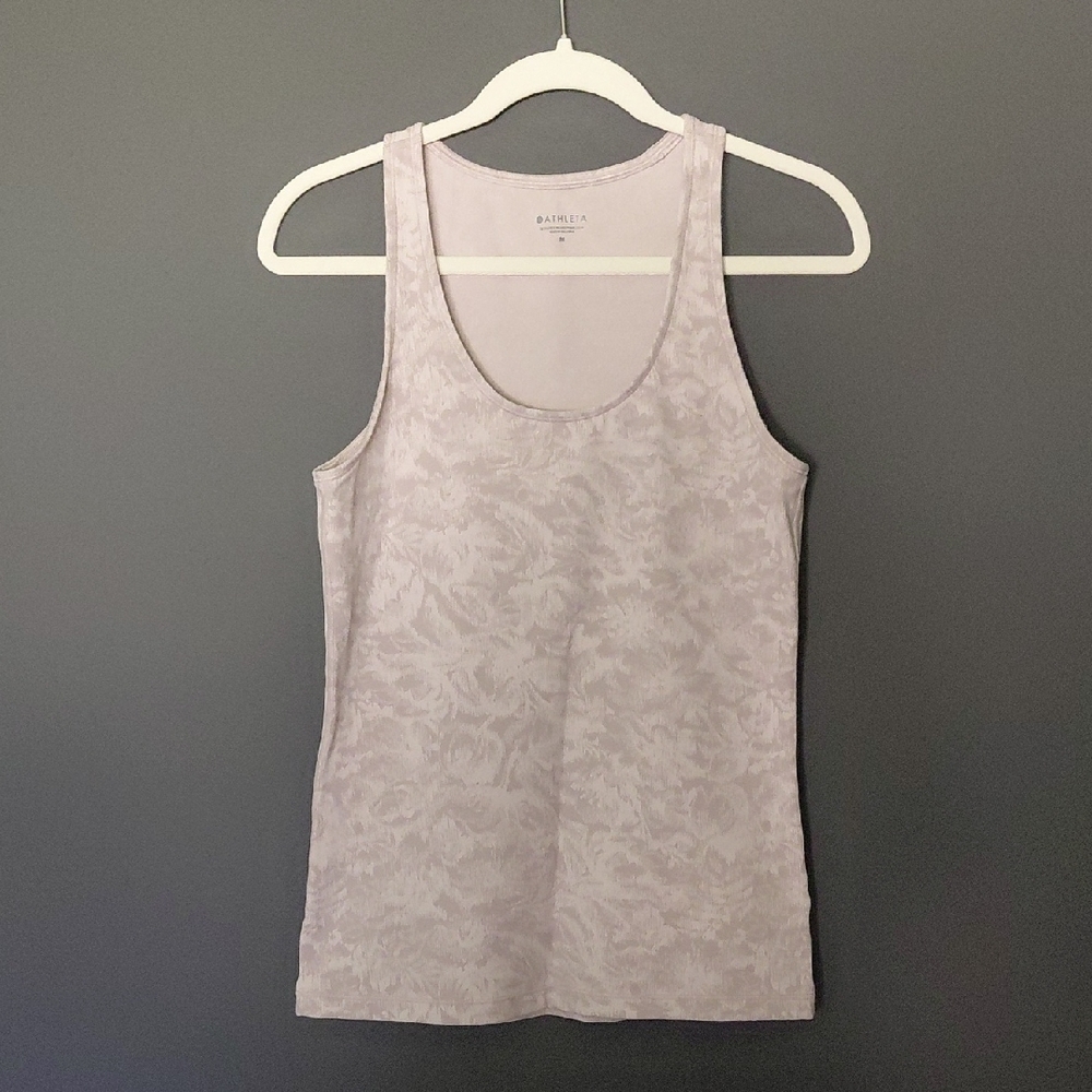 Athleta Purple Fitted  Tank Top
